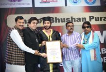 युवा समाजसेवक शिवराज काळभोर यांना अमेरिका अंतराष्ट्रीय विद्यापीठाची मानद डॉक्टरेट उपाधी